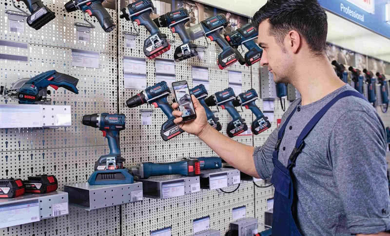 Bosch Pocket Assistant - identyfikacja produktów dla profesjonalistów